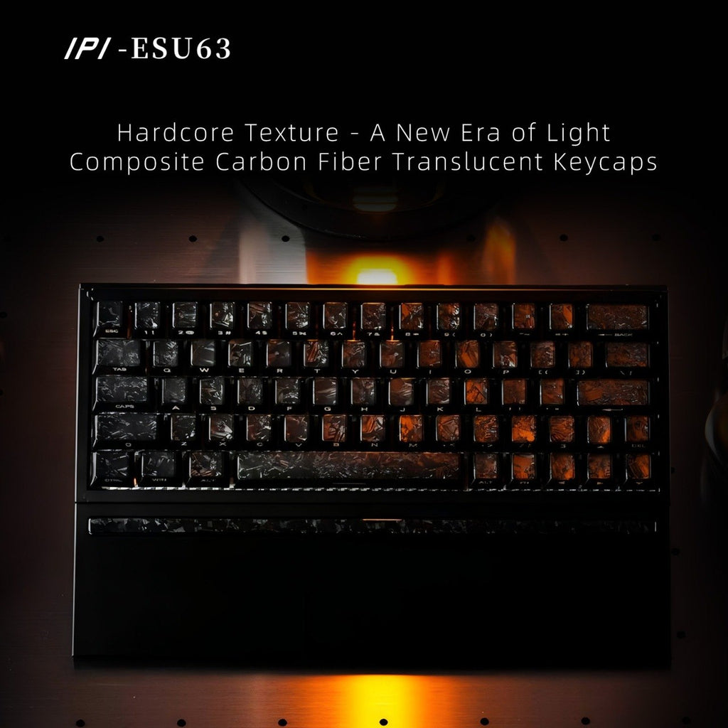 IPI ESU63 × EAZSOO — 0.03ms CNC Aluminium 63% Keyboard, 32K Scan, True 8K