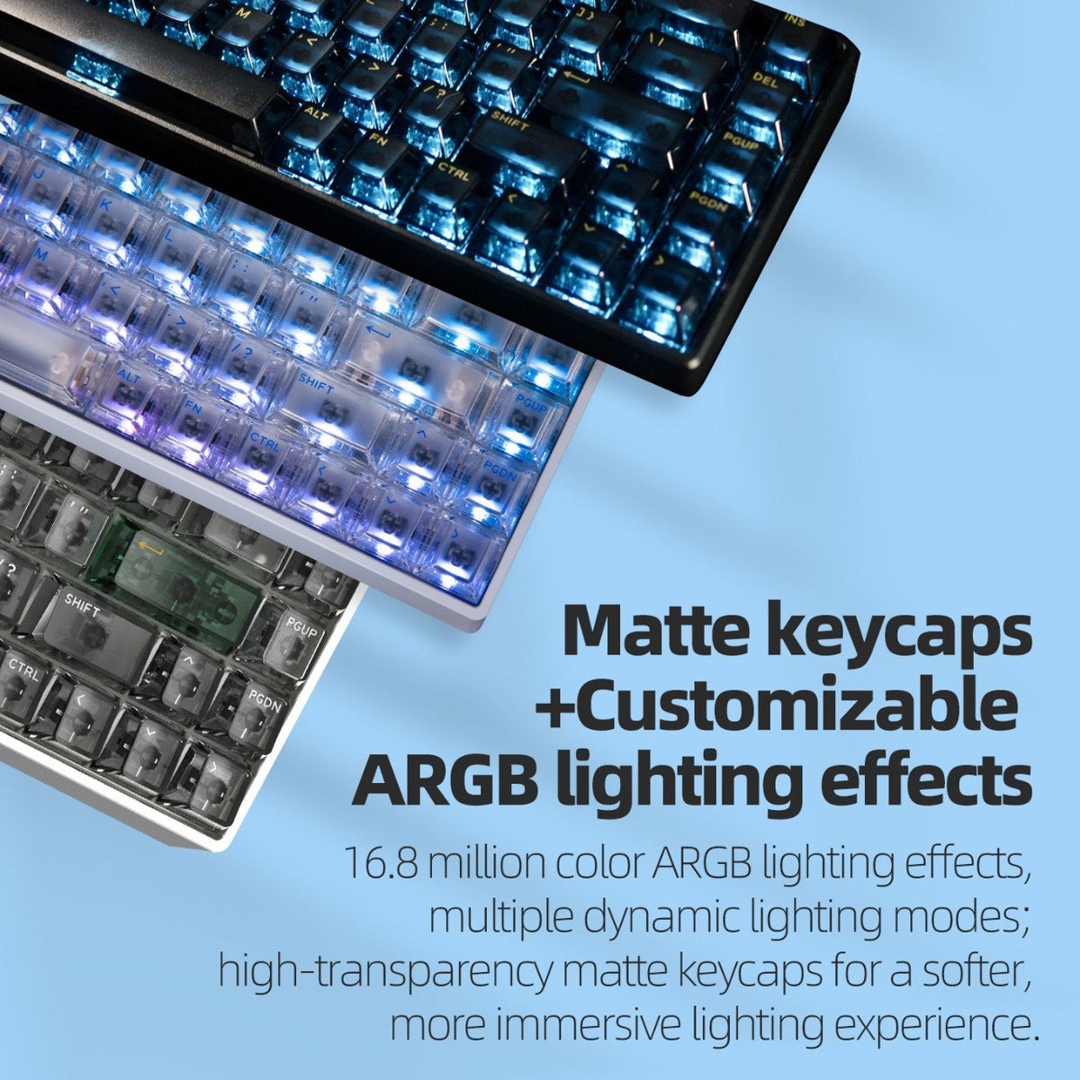 IPI FLASH 68 — 68-Key Magnetic Switch Gaming Keyboard, 8000Hz, Full Aluminium