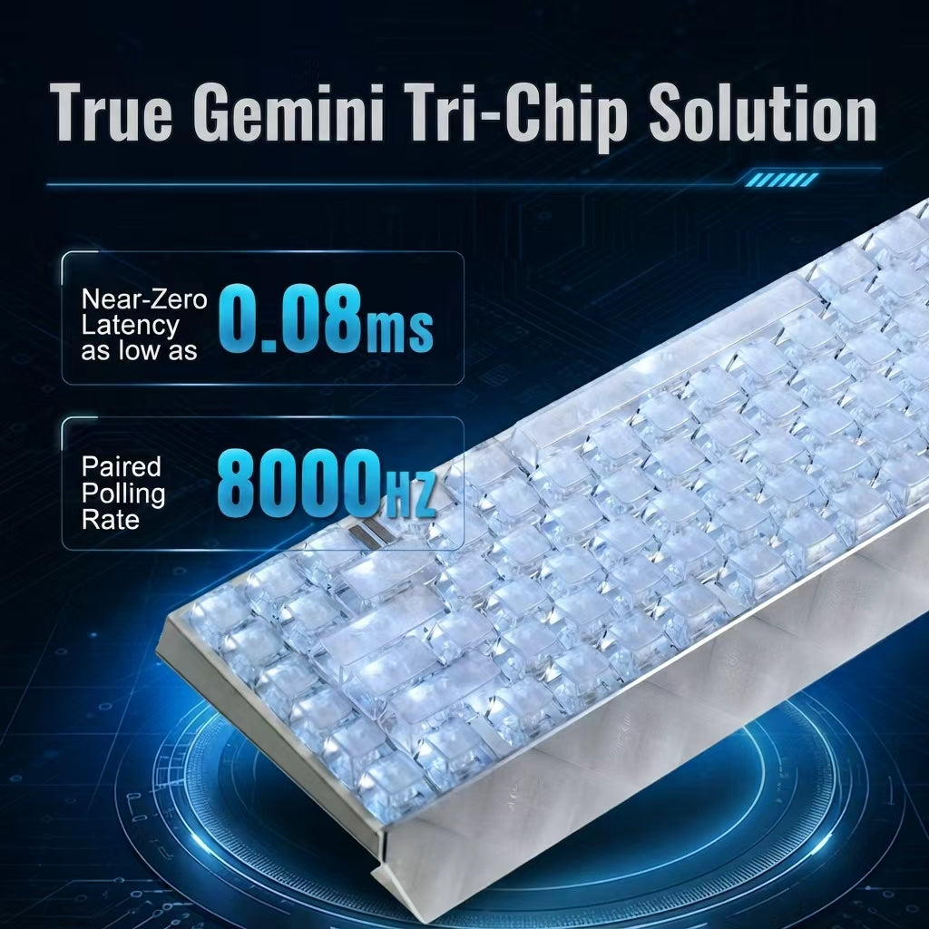IPI FLASH 75 — 75% Magnetic Switch Gaming Keyboard, 8000Hz, Magnesium-Aluminium Unibody