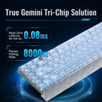 IPI FLASH 75 — 75% Magnetic Switch Gaming Keyboard, 8000Hz, Magnesium-Aluminium Unibody