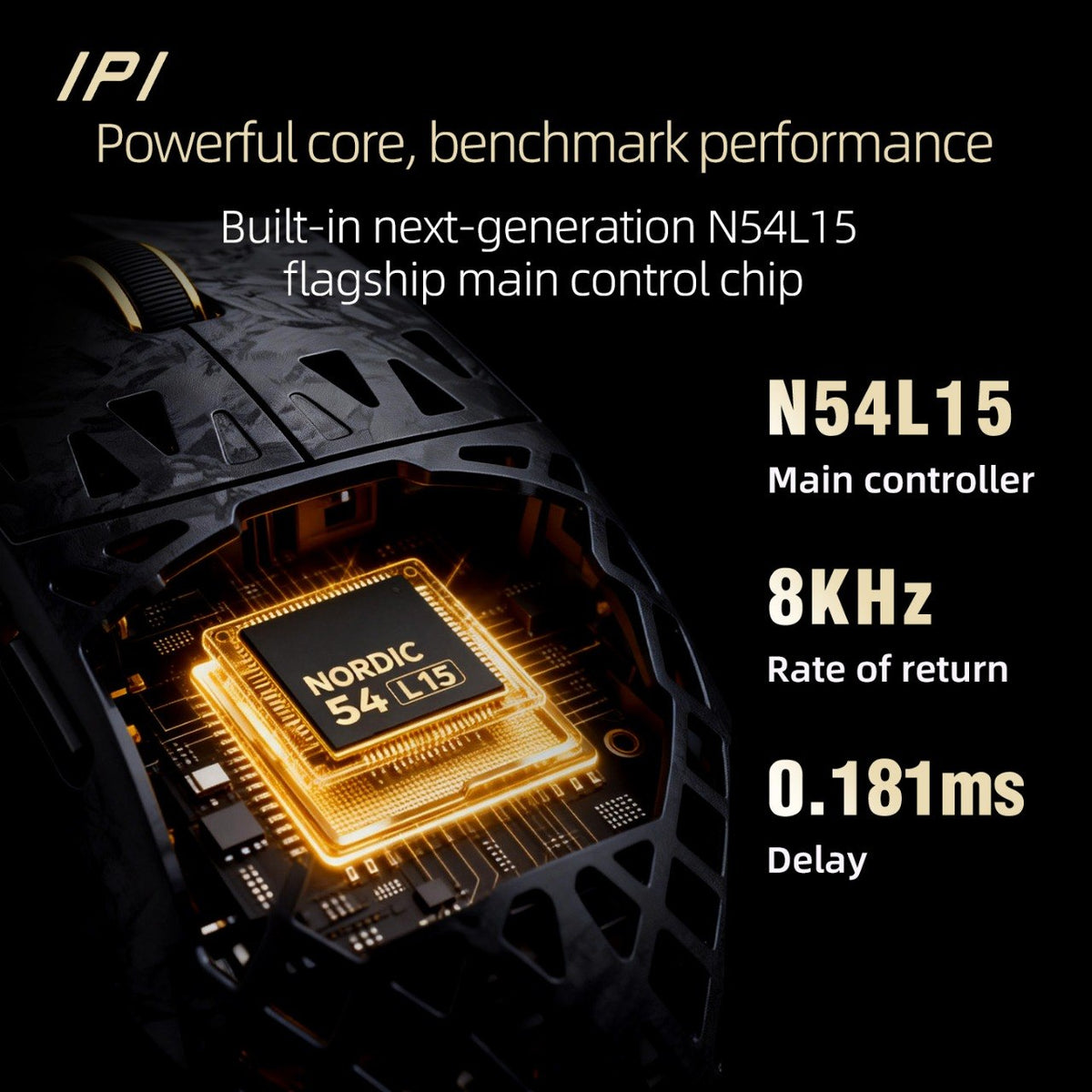 IPI FLY Series - Dual 8K Esports Mouse - 2