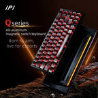 IPI Q SERIES — Aluminium Magnetic Switch Keyboard with Picatinny Rail, 65% / 75%